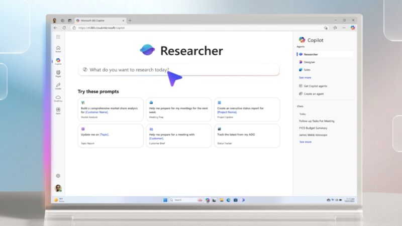 Researcher e Analyst: Microsoft apresenta seus novos agentes de IA