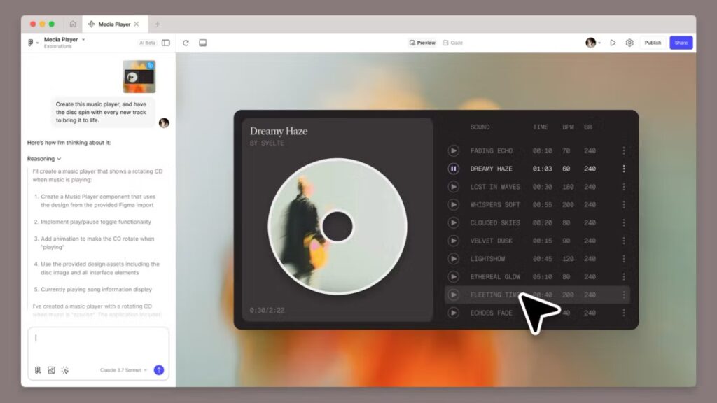 Figma Make, que cria apps a partir de prompts de IA, chega ao Brasil e América Latina