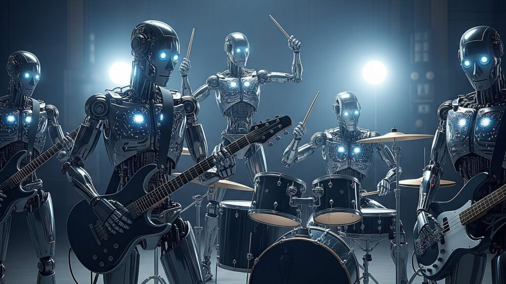 Essa “banda” feita com IA tem meio milhão de ouvintes mensais no Spotify 