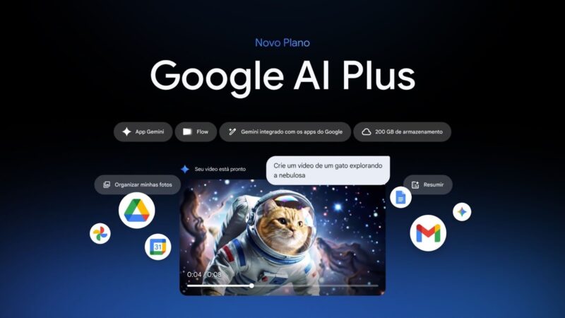 Google AI Plus: plano de IA é lançado no Brasil por menos de R$ 25
