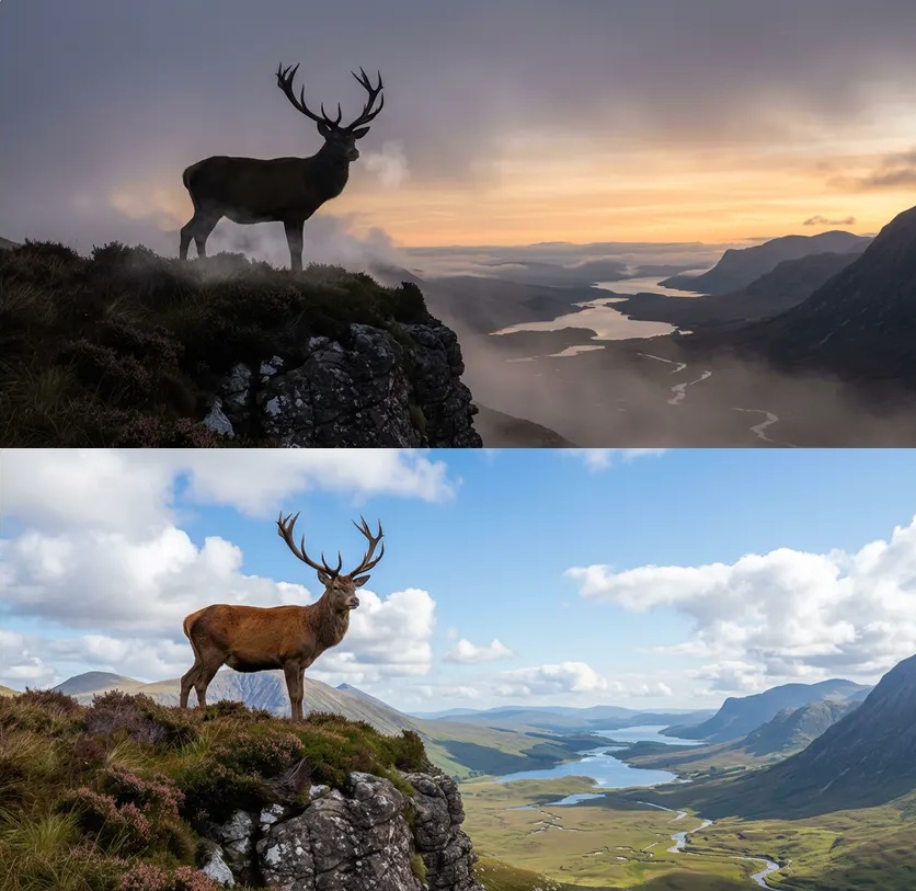 Novo modelo permite mudar iluminação e criar uma imagem totalmente reformulada